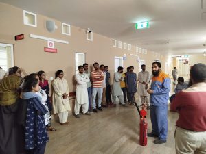 LUMHS Firefighting Training by PECT